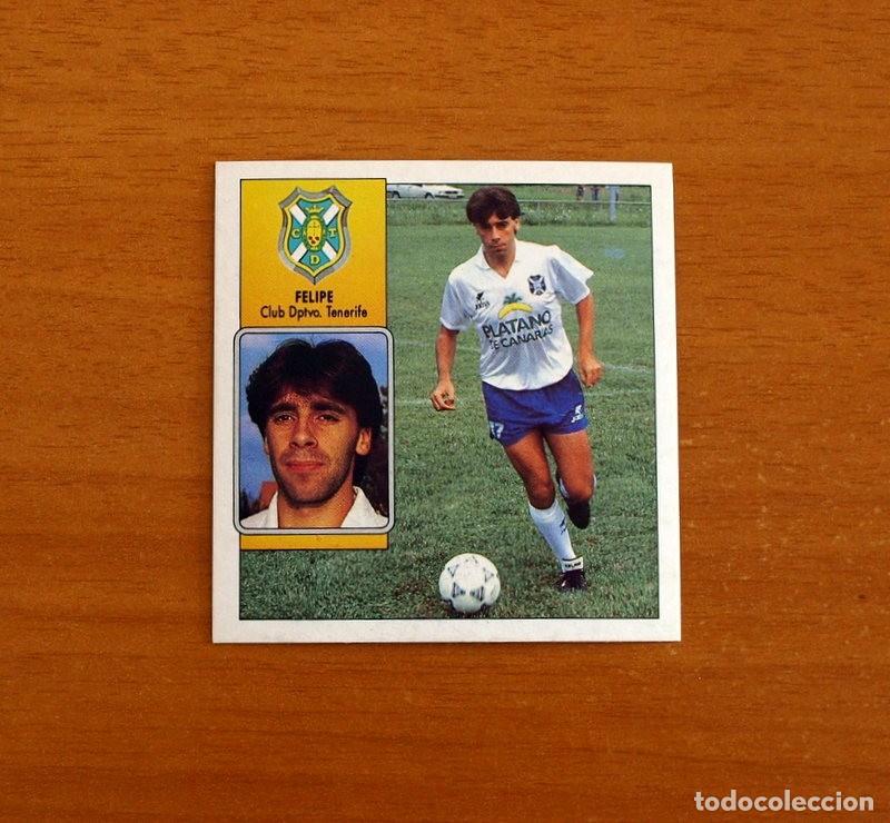 Cromos de Futebol: Tenerife - Felipe - Ediciones Este Liga 1992-1993, 92-93 - Nunca pegado