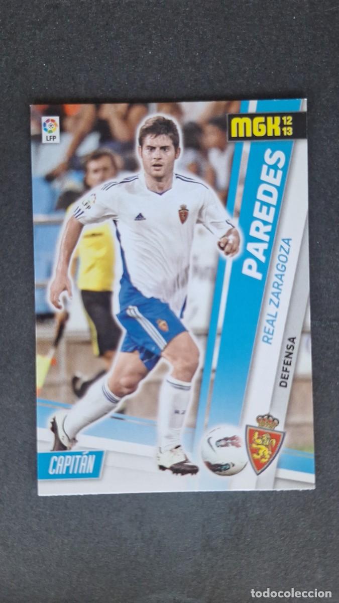 Cromos de Futebol: L1 PAREDES REAL ZARAGOZA 348 PANINI MEGACRACKS 2012 2013 12 13