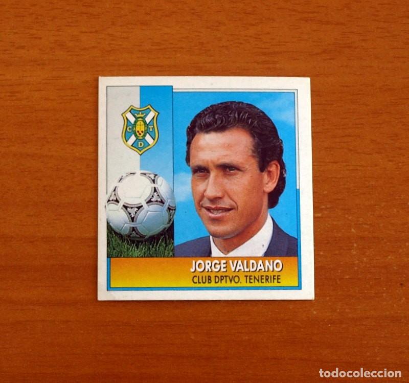 Cromos de f&uacute;tbol: Tenerife - Jorge Valdano Entrenador - Ediciones Este Liga 1992-1993, 92-93 - Nunca pegado