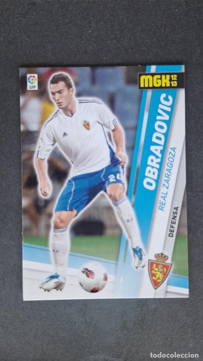 Cromos de f&uacute;tbol: L1 OBRADOVIC REAL ZARAGOZA 350 PANINI MEGACRACKS 2012 2013 12 13