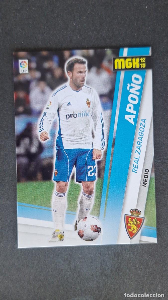 Cromos de f&uacute;tbol: L1 APO&Ntilde;O REAL ZARAGOZA 354 PANINI MEGACRACKS 2012 2013 12 13