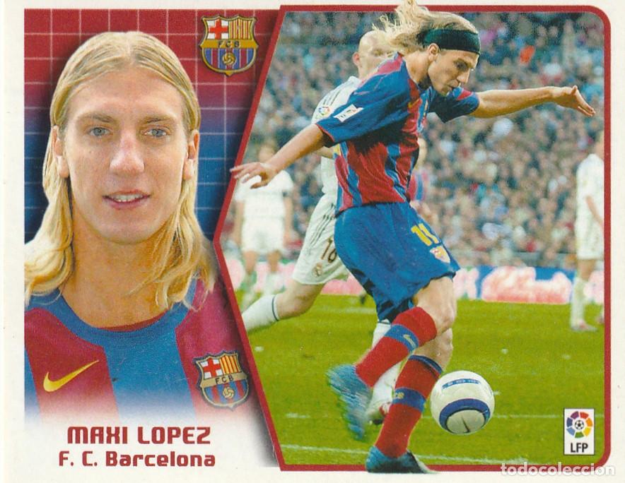 Cromos de f&uacute;tbol: 5398C - CROMO NUEVO LIGA ESTE 05 06 MAXI LOPEZ-F.C. BARCELONA