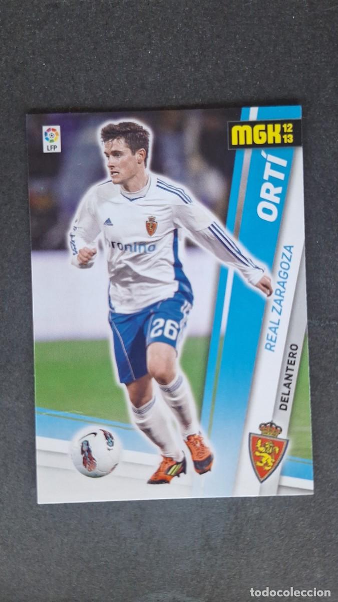 Cromos de f&uacute;tbol: L1 ORTI REAL ZARAGOZA 358 PANINI MEGACRACKS 2012 2013 12 13