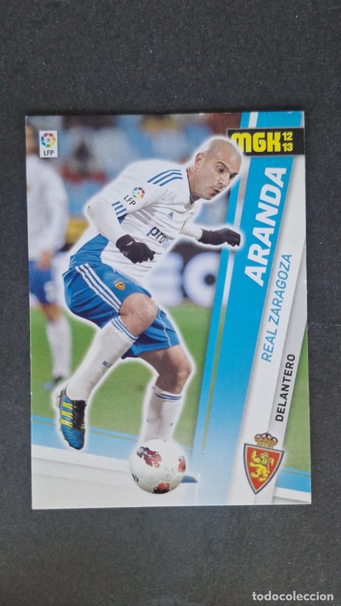Cromos de f&uacute;tbol: L1 ARANDA REAL ZARAGOZA 360 PANINI MEGACRACKS 2012 2013 12 13