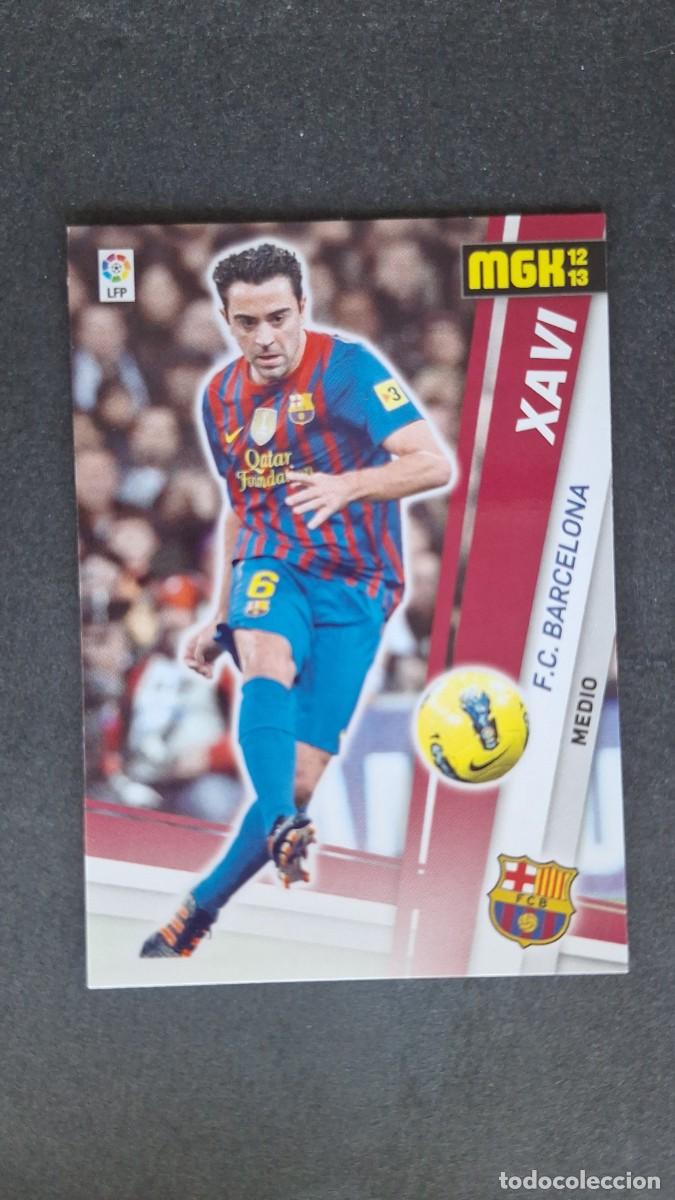 Cromos de f&uacute;tbol: L1 XAVI F. C. BARCELONA 46 PANINI MEGACRACKS 2012 2013 12 13