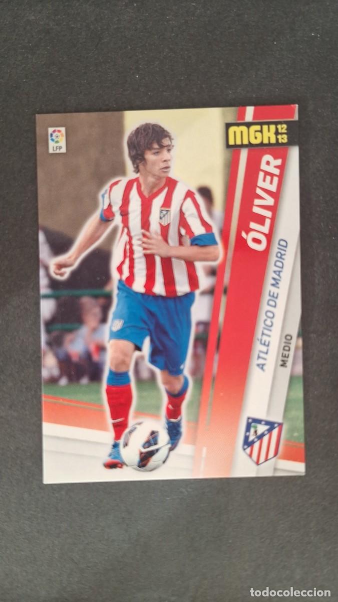 Cromos de f&uacute;tbol: L1 OLIVER ATLETICO DE MADRID NUEVA FICHA 29 BIS PANINI MEGACRACKS 2012 2013 12 13