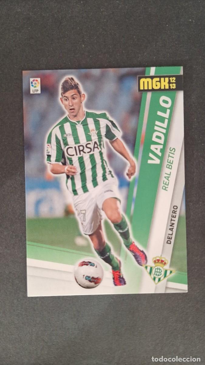 Cromos de f&uacute;tbol: L1 VADILLO REAL BETIS BALOMPIE NUEVA FICHA 71 BIS PANINI MEGACRACKS 2012 2013 12 13
