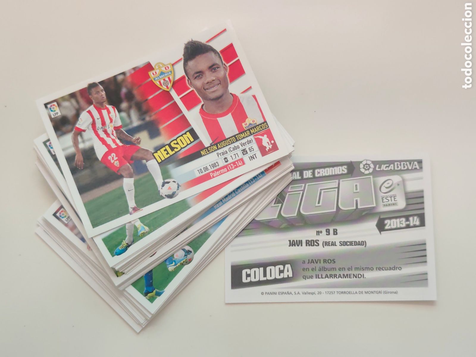 Cromos de f&uacute;tbol: SET COMPLETO.. LOS 67 COLOCAS EDICIONES ESTE 2013 2014 #