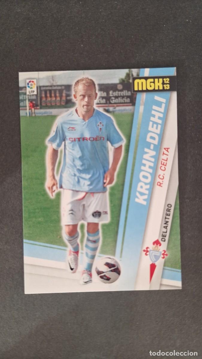 Cromos de f&uacute;tbol: L1 KROHN-DEHLI CELTA DE VIGO NUEVA FICHA 88 BIS PANINI MEGACRACKS 2012 2013 12 13