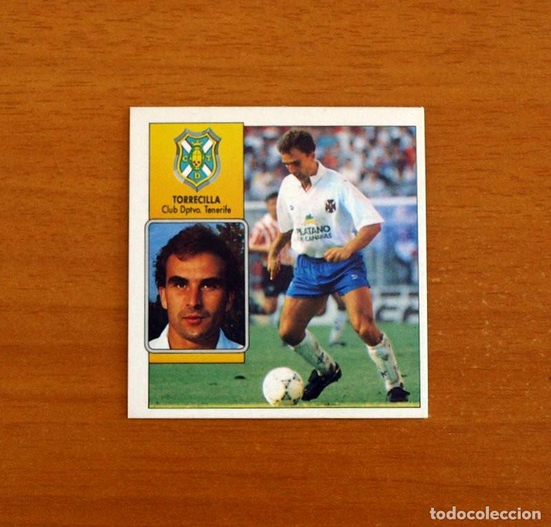 Cromos de f&uacute;tbol: Tenerife - Torrecilla - Ediciones Este Liga 1992-1993, 92-93 - Nunca pegado