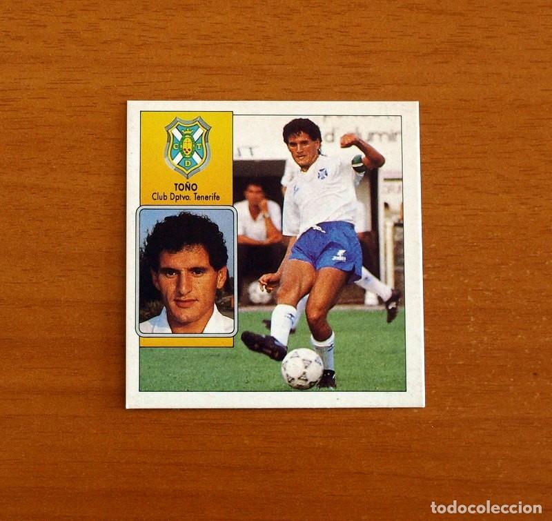 Cromos de f&uacute;tbol: Tenerife - To&ntilde;o - Ediciones Este Liga 1992-1993, 92-93 - Nunca pegado