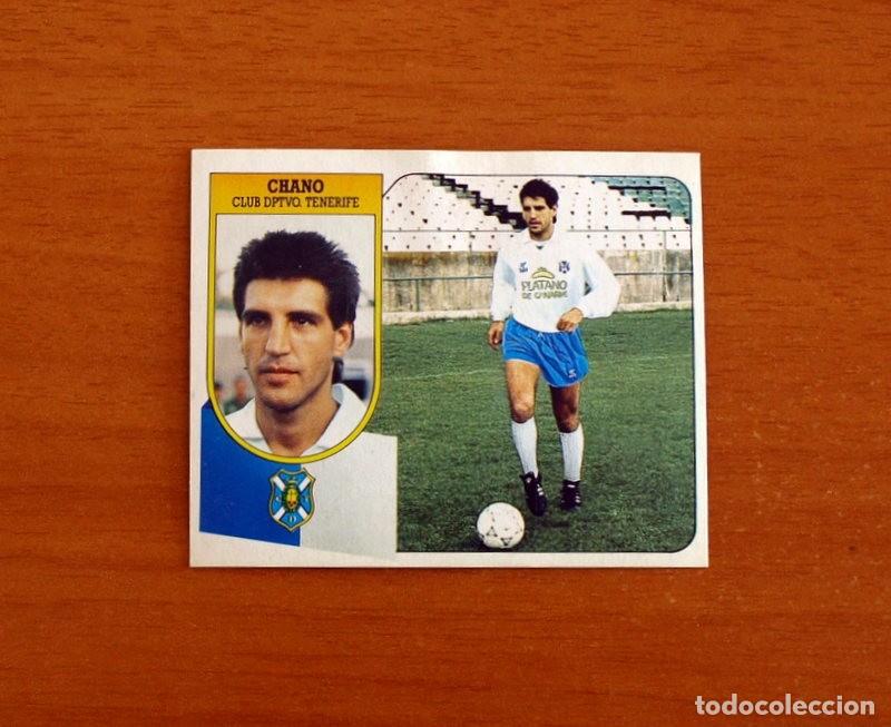 Cromos de f&uacute;tbol: Tenerife - Chano - Fichaje n&ordm; 15 - Ediciones Este Liga 1991-1992, 91-92 - Nunca pegado