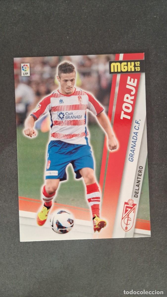 Cromos de f&uacute;tbol: L1 TORJE GRANADA C. F. NUEVA FICHA 161 BIS PANINI MEGACRACKS 2012 2013 12 13