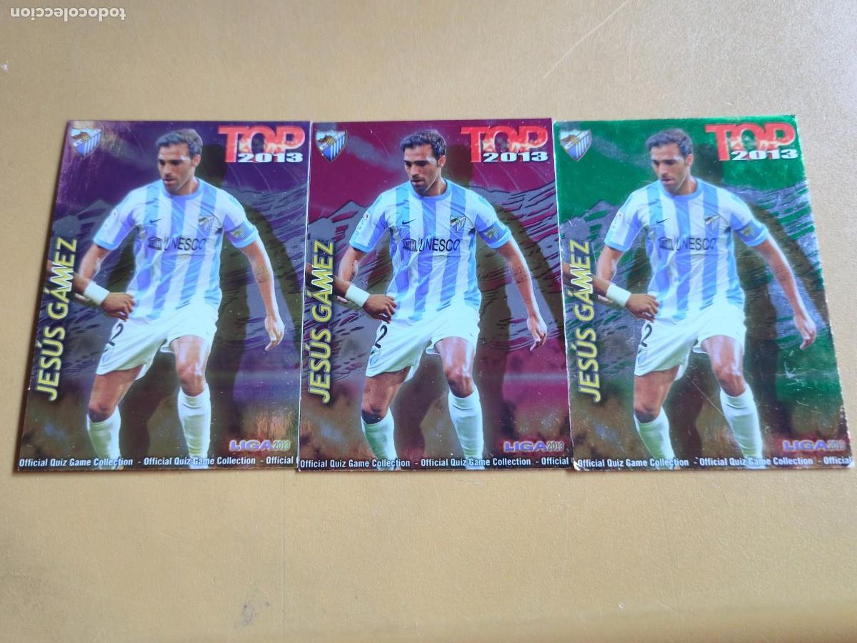 Cromos de f&uacute;tbol: jesus gamez, 2013 top mundicromo