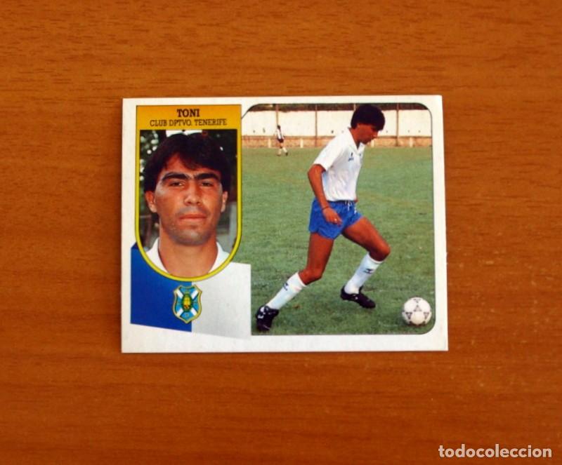 Cromos de f&uacute;tbol: Tenerife - Toni - Ediciones Este Liga 1991-1992, 91-92 - Nunca pegado