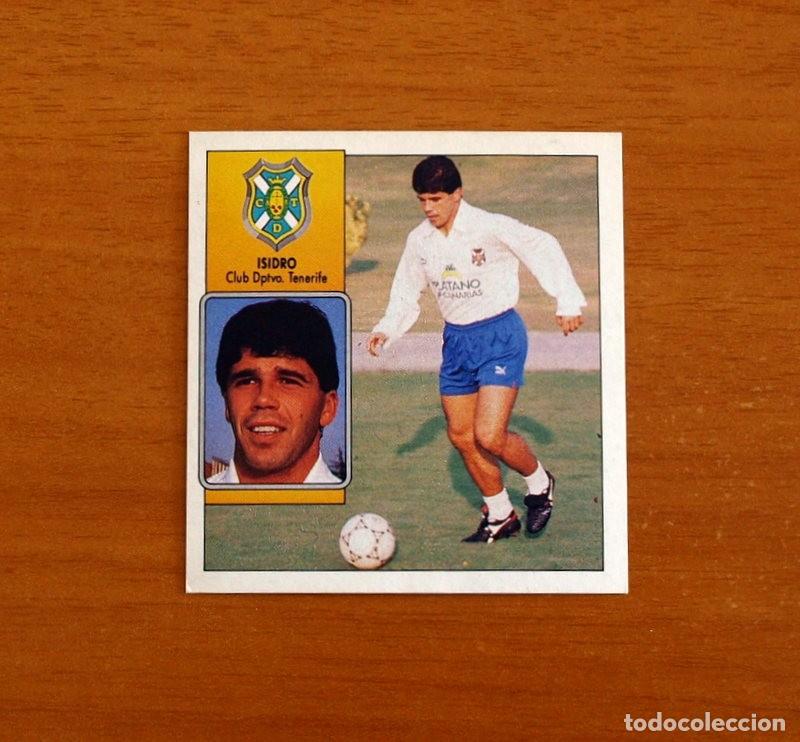 Cromos de f&uacute;tbol: Tenerife - Isidro - BAJA - Ediciones Este Liga 1992-1993, 92-93 - Nunca Pegado