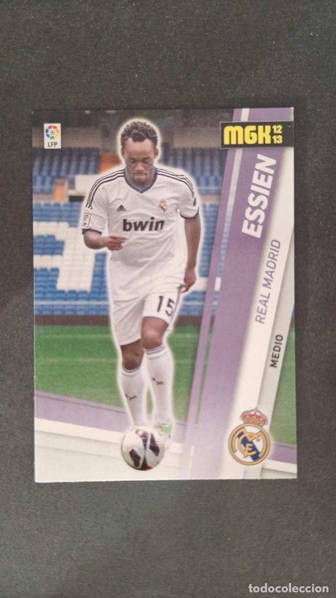 Cromos de f&uacute;tbol: L1 ESSIEN REAL MADRID NUEVA FICHA 191 BIS PANINI MEGACRACKS 2012 2013 12 13
