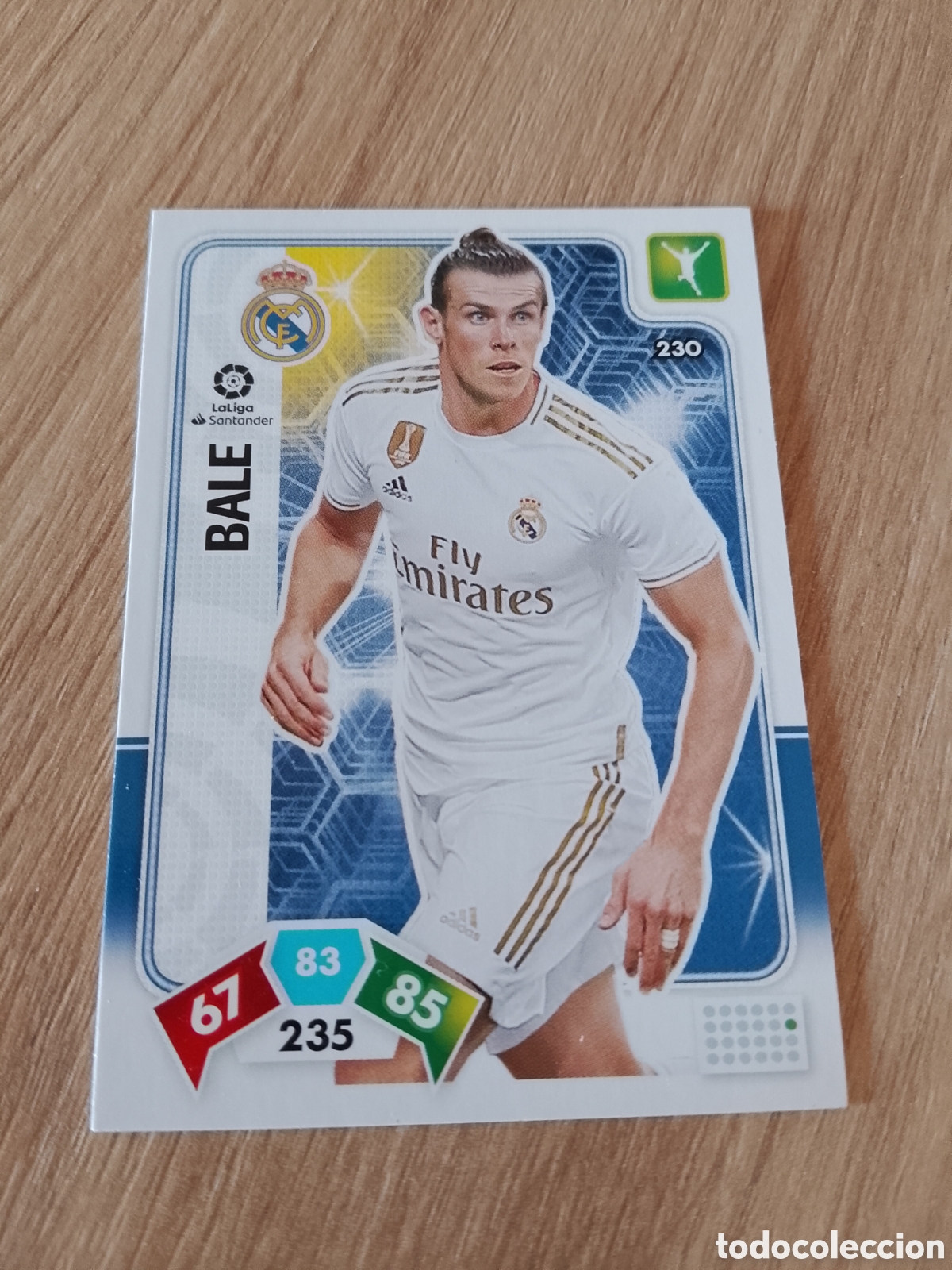 Cromos de f&uacute;tbol: 230 BALE REAL MADRID CROMO FUTBOL PANINI ADRENALYN 2019-2020 LIGA 19-20