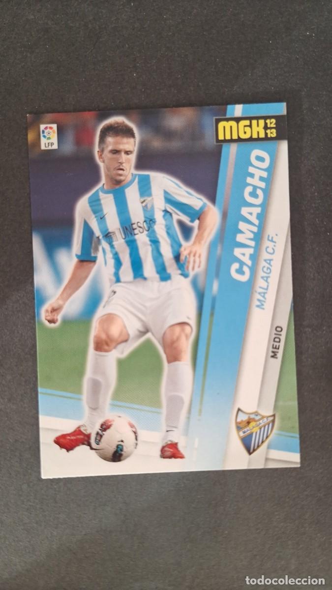 Figurine di Calcio: L1 CAMACHO MALAGA C. F. NUEVA FICHA 211 BIS PANINI MEGACRACKS 2012 2013 12 13