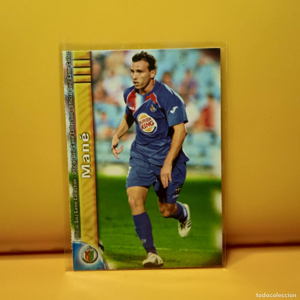 Figurine di Calcio: MUNDICROMO 2009 2010 09 10 GETAFE C.F MAN&Eacute; 449 (ALTA)