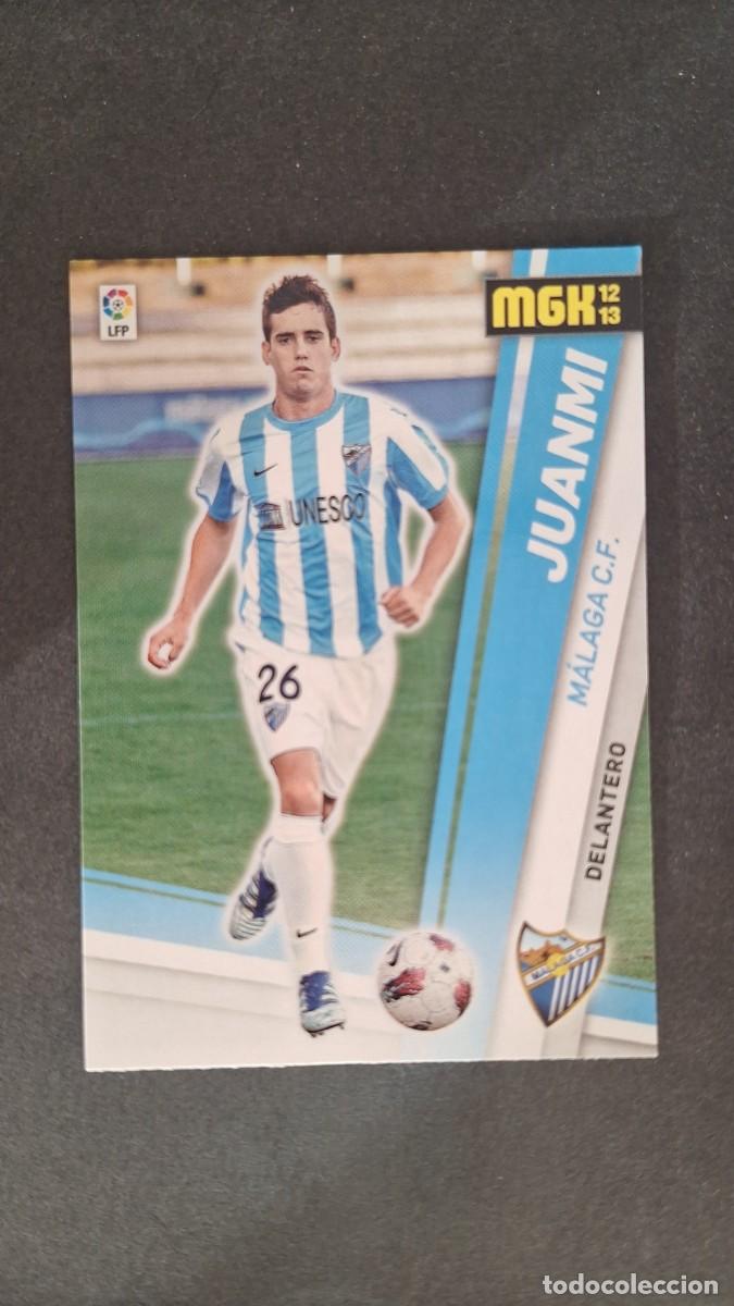 Figurine di Calcio: L1 JUANMI MALAGA C. F. NUEVA FICHA 215 BIS PANINI MEGACRACKS 2012 2013 12 13