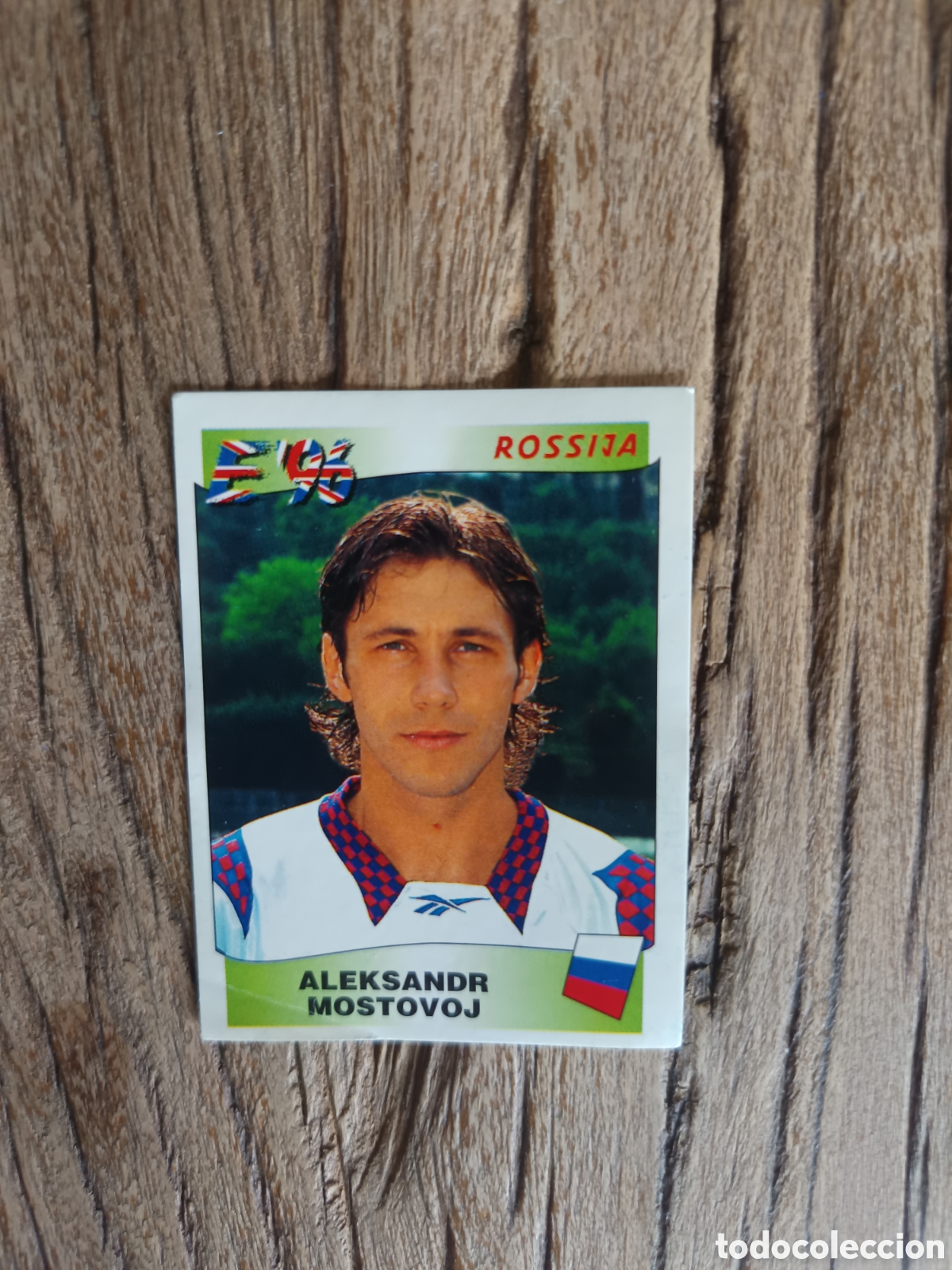 Football Stickers: Cromo sin pegar Panini Eurocopa 1996 Mostovoi. N&uacute;mero 267