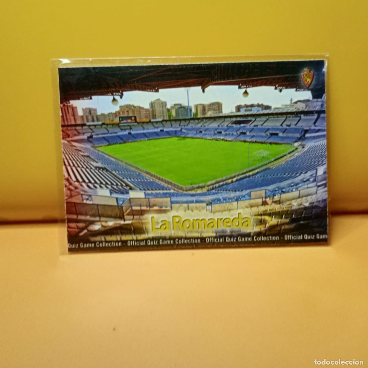 Cromos de f&uacute;tbol: MUNDICROMO 2009 2010 09 10 REAL ZARAGOZA ESTADIO MATE LA ROMAREDA 488 (CORREGIDO)