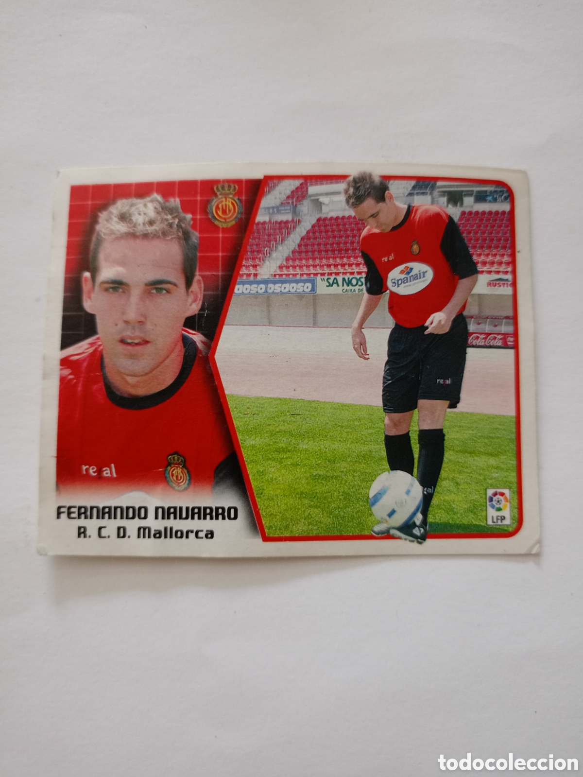 Cromos de f&uacute;tbol: FERNANDO NAVARRO (R.C.D. MALLORCA) - LIGA 05/06 - EDICIONES ESTE - NUNCA PEGADO - 2005-2006.