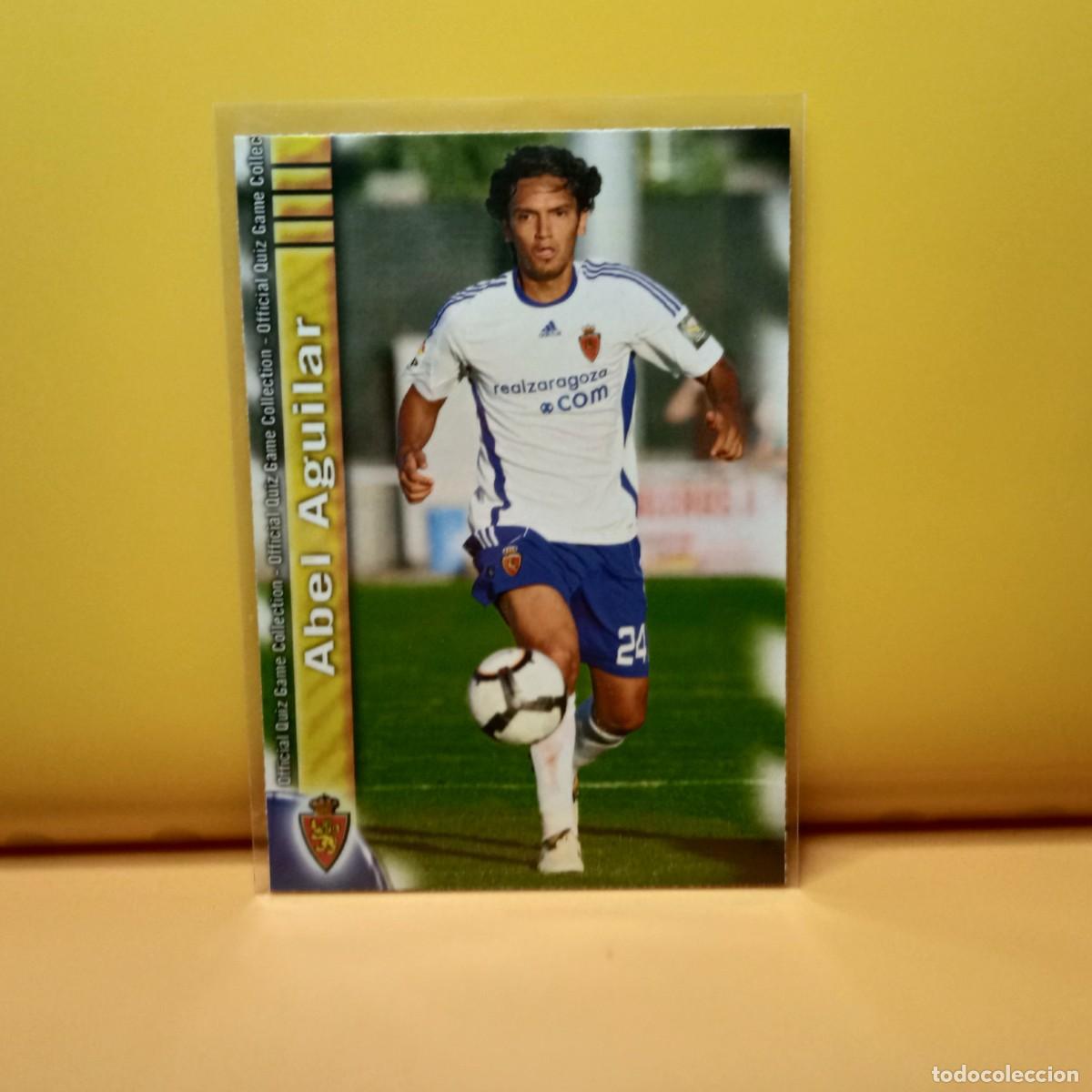 Football Stickers: MUNDICROMO 2009 2010 09 10 REAL ZARAGOZA ABEL AGUILAR 492