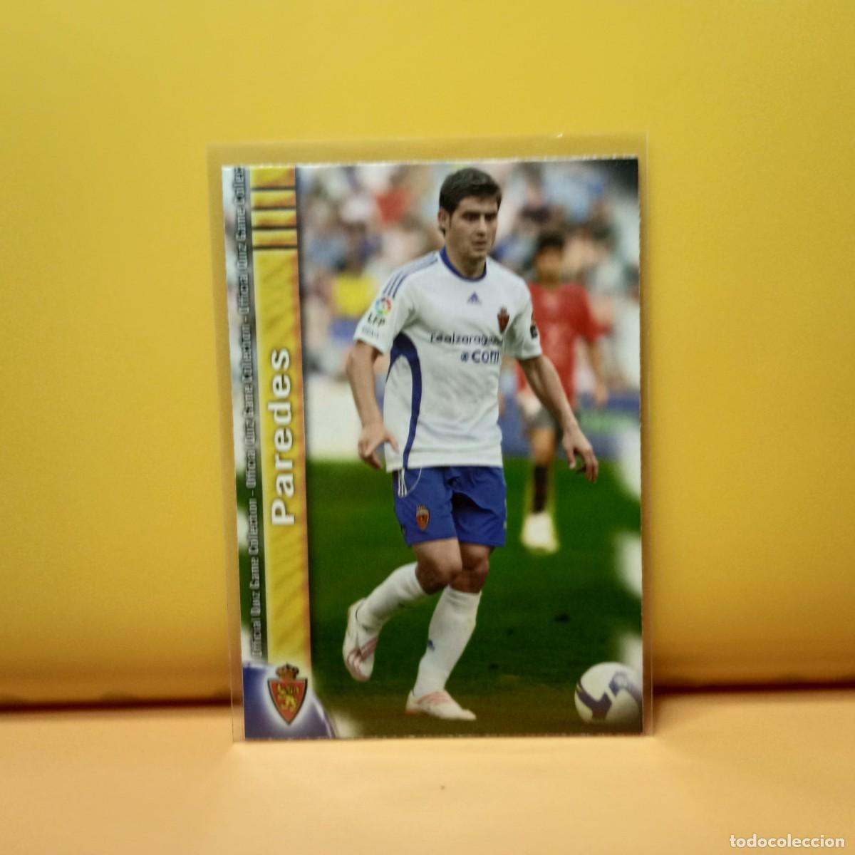 Football Stickers: MUNDICROMO 2009 2010 09 10 REAL ZARAGOZA PAREDES 493