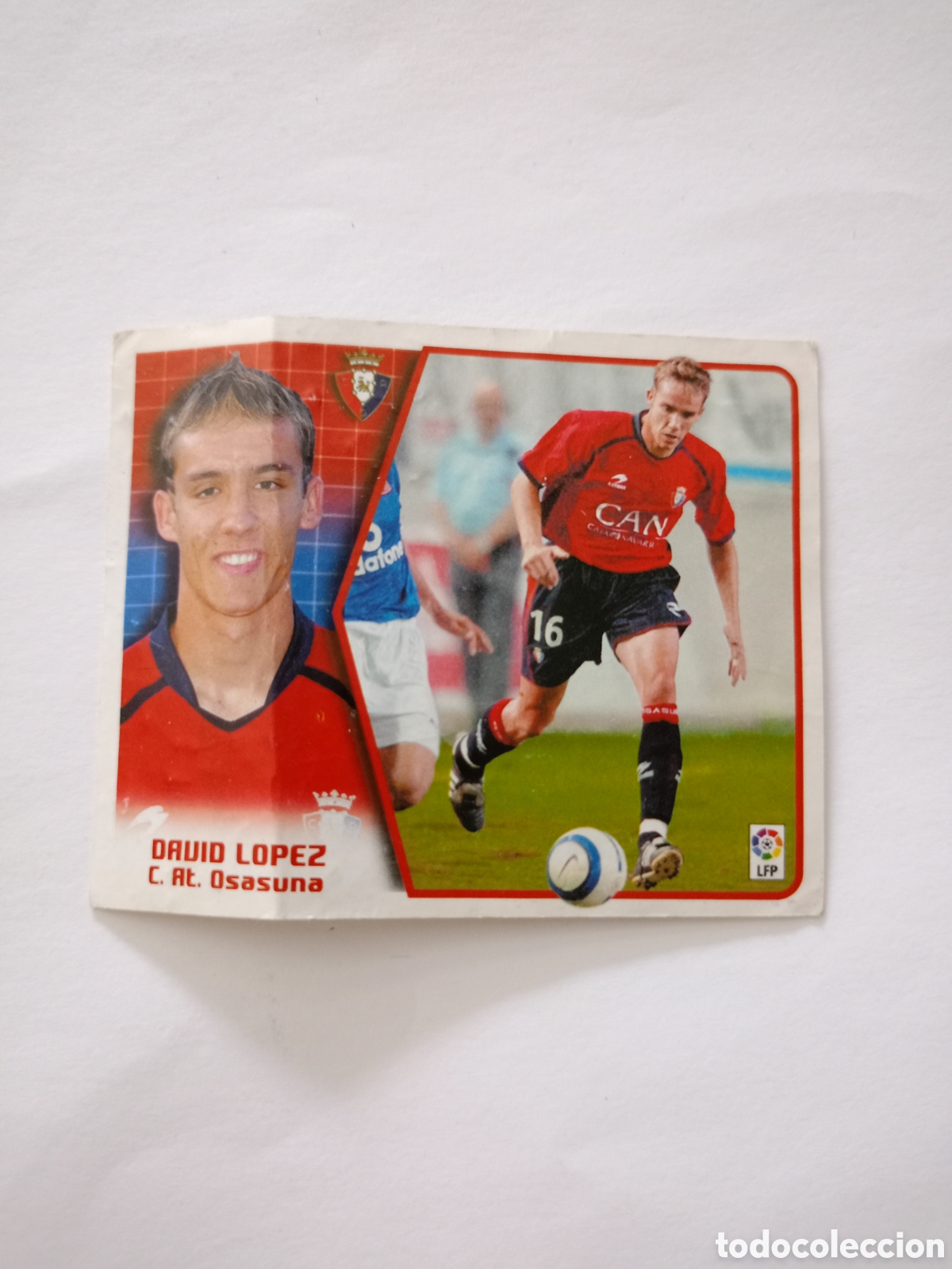 Football Stickers: ESTE 2005 2006 PANINI DAVID LOPEZ (OSASUNA) - SIN PEGAR - CROMO FUTBOL LIGA 05 06