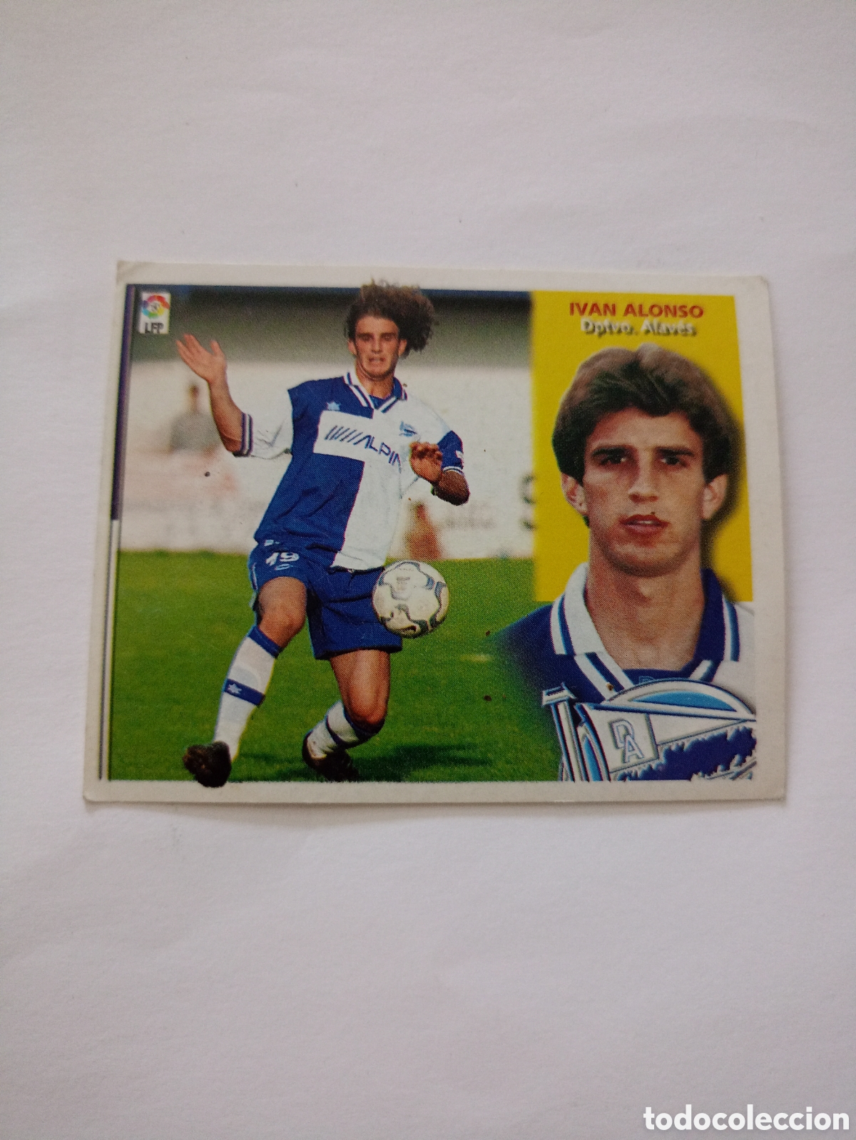 Cromos de f&uacute;tbol: IV&Aacute;N ALONSO (Deportivo Alav&eacute;s) Liga 2002 2003 02 03 Colecciones ESTE (Panini)
