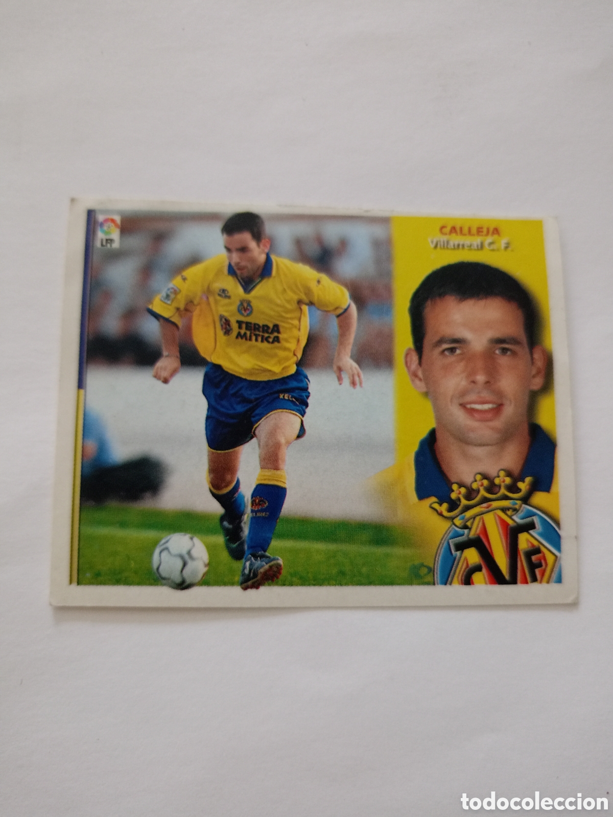 Cromos de f&uacute;tbol: CROMO CALLEJA VILLARREAL CROMOS ALBUM EDICIONES ESTE LIGA FUTBOL 2002-2003 02-03