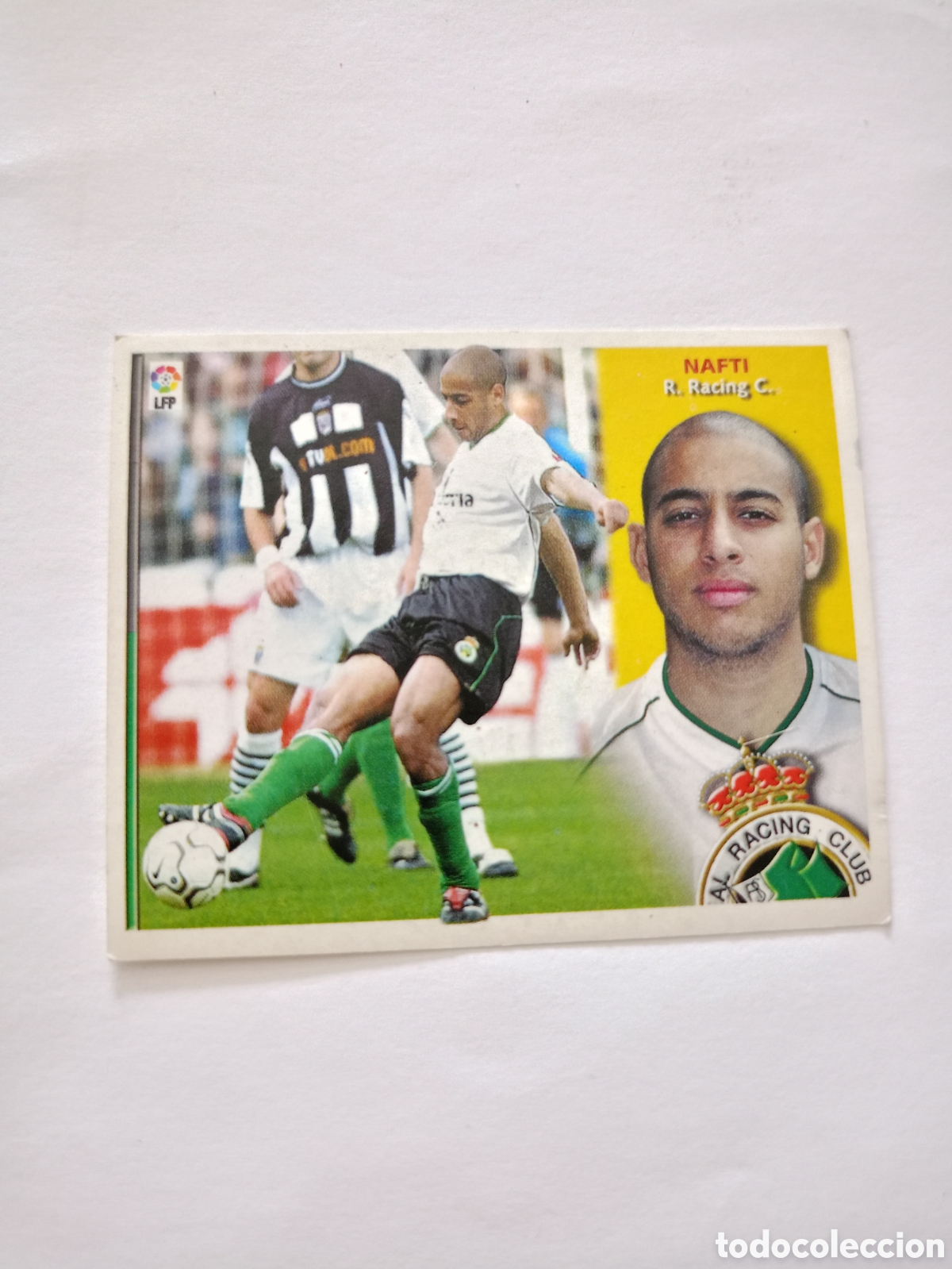 Cromos de f&uacute;tbol: NAFTI RACING DE SANTANDER LIGA ESTE 2002/03 02 03 NUNCA PEGADO SIN PEGAR