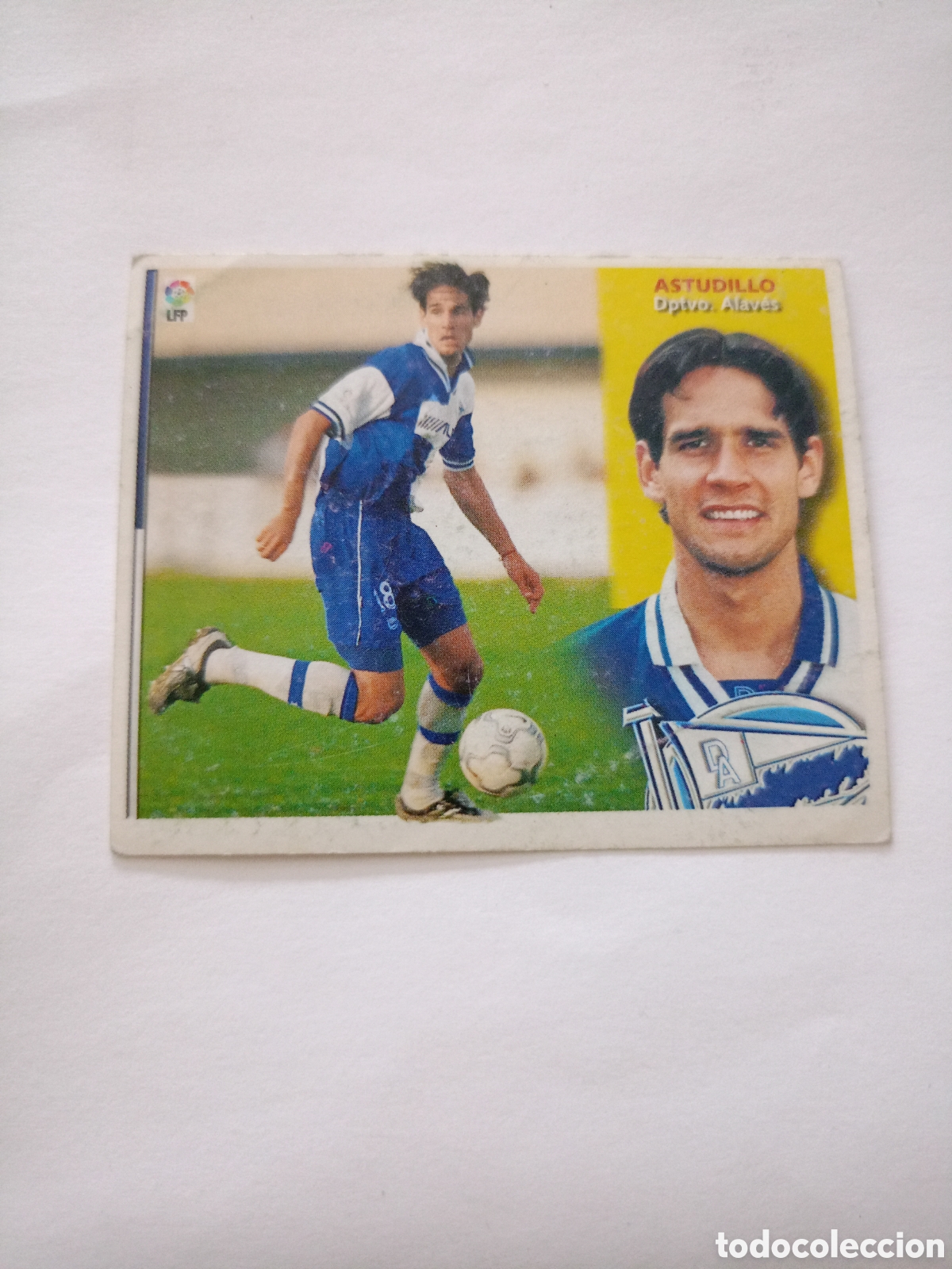 Cromos de f&uacute;tbol: ASTUDILLO / ALAV&Eacute;S / LIGA ESTE 2002-2003 02-03 / COLECCIONES ESTE / NUNCA PEGADO