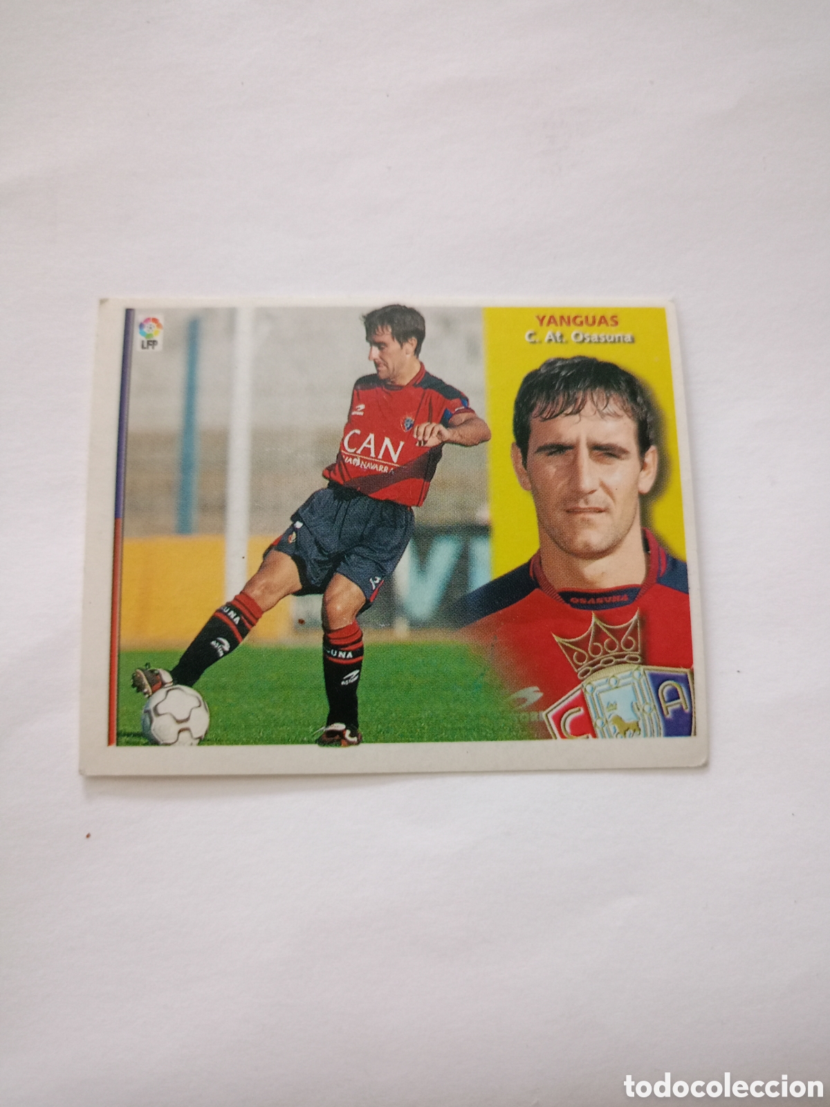 Cromos de Futebol: CROMO DE FUTBOL YANGUAS OSASUNA ALBUM ESTE 02-03 / ESTAMPAS / PEGATINAS