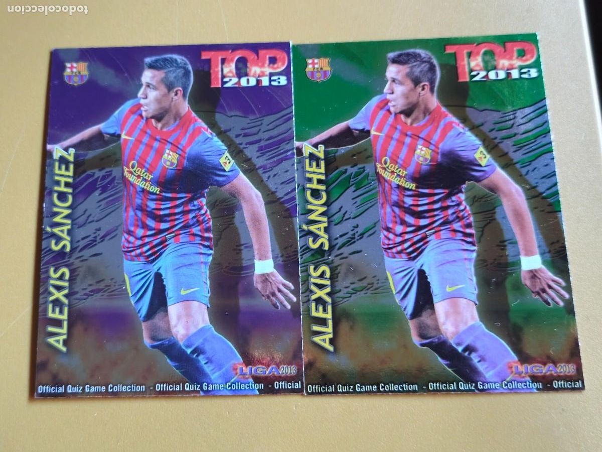 Fu&szlig;ball-Sticker: alexis sanchez, 2013 top mundicromo