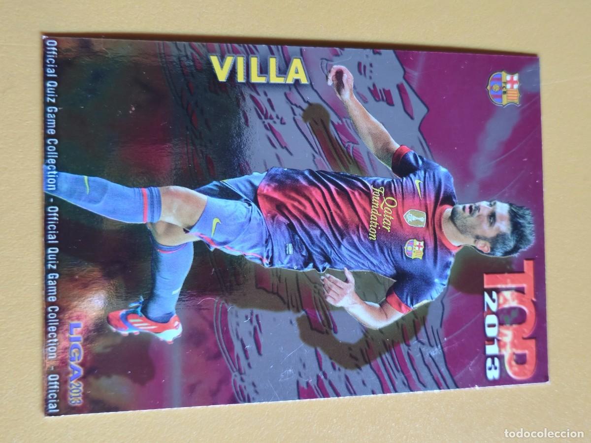Fu&szlig;ball-Sticker: villa, 2013 top mundicromo