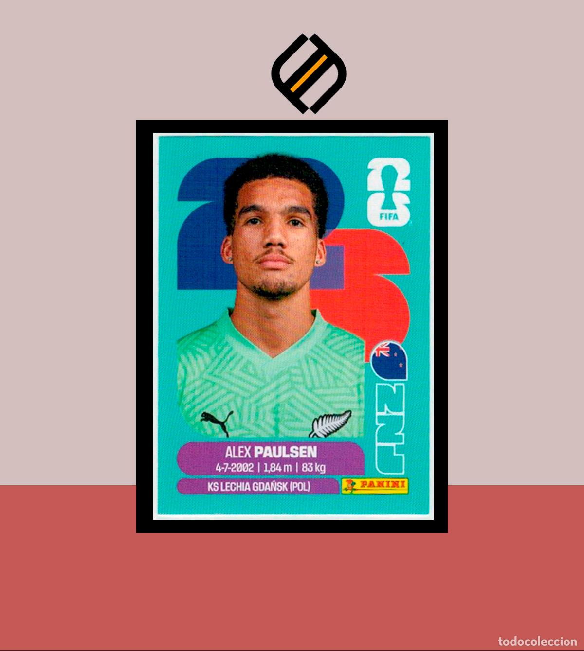 Figurine di Calcio: PANINI FIFA CLUB WORLD CUP 2026 26 NZL 3 ALEX PAULSEN NUEVA ZELANDA STICKER MUNDIAL MEX CAN USA