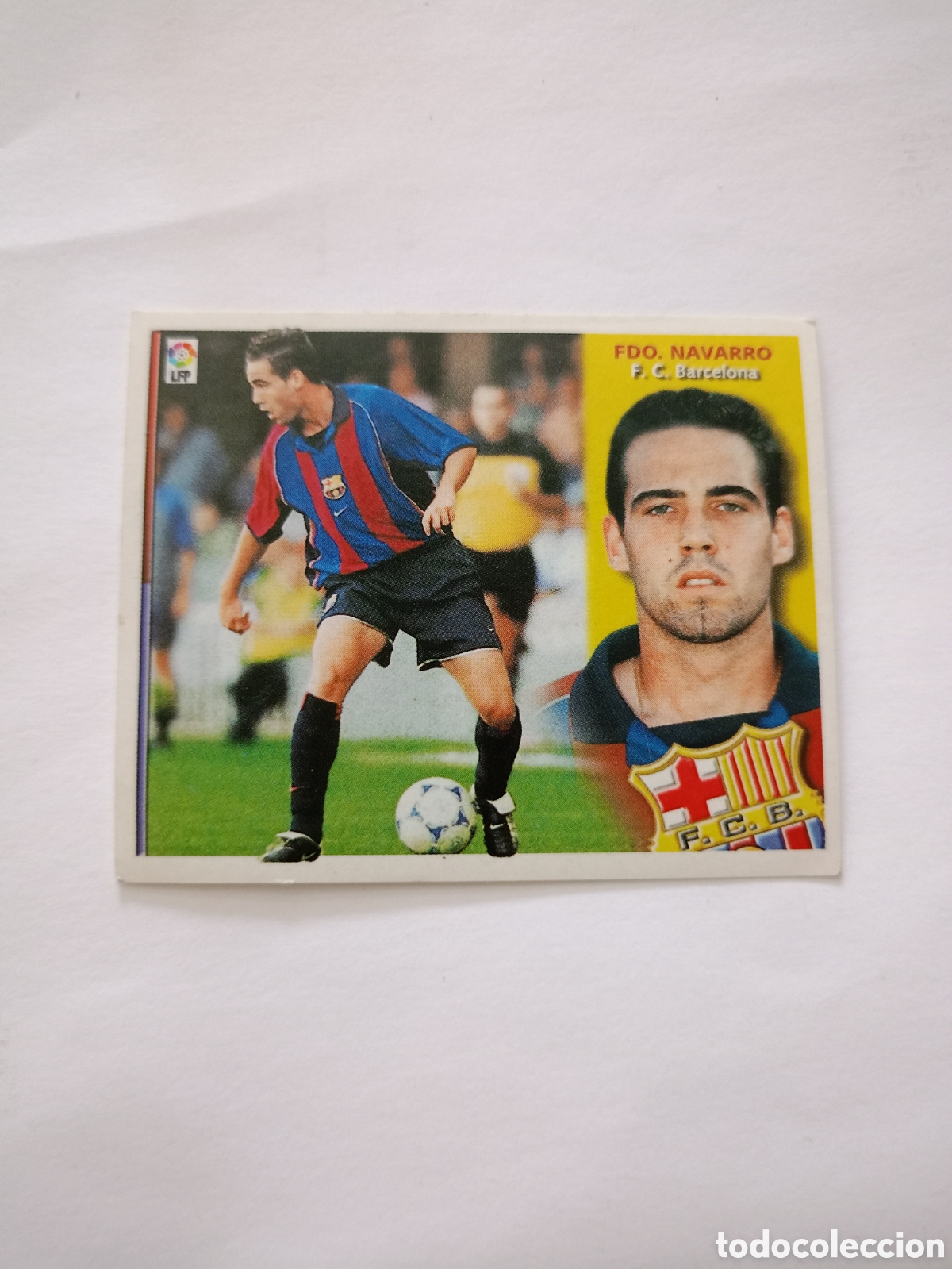 Figurine di Calcio: Fernando Navarro Liga Este 2002-03 2002 2003 FC Barcelona