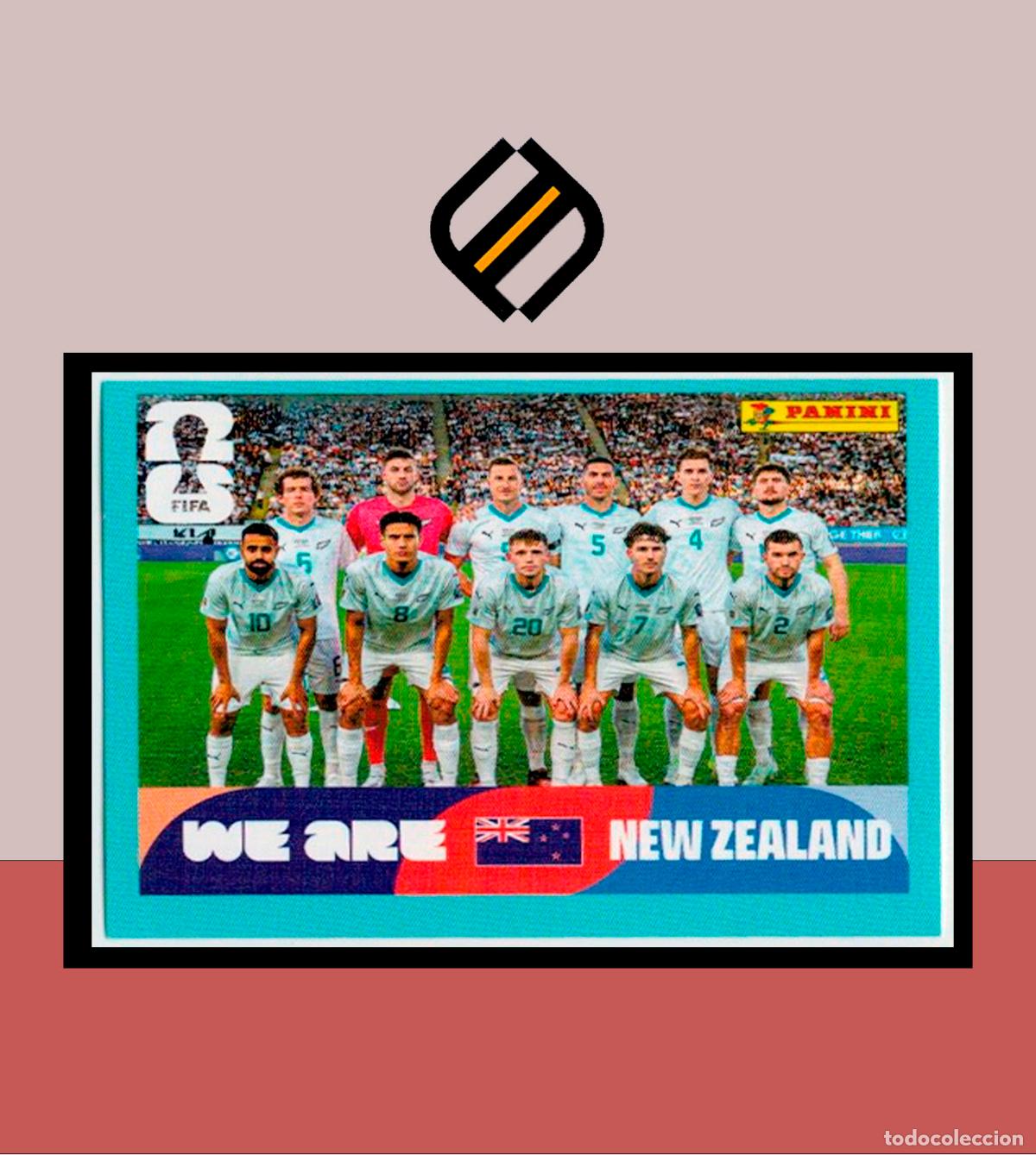 Figurine di Calcio: PANINI FIFA CLUB WORLD CUP 2026 26 NZL 13 ALINEACI&Oacute;N NUEVA ZELANDA STICKER MUNDIAL MEX CAN USA