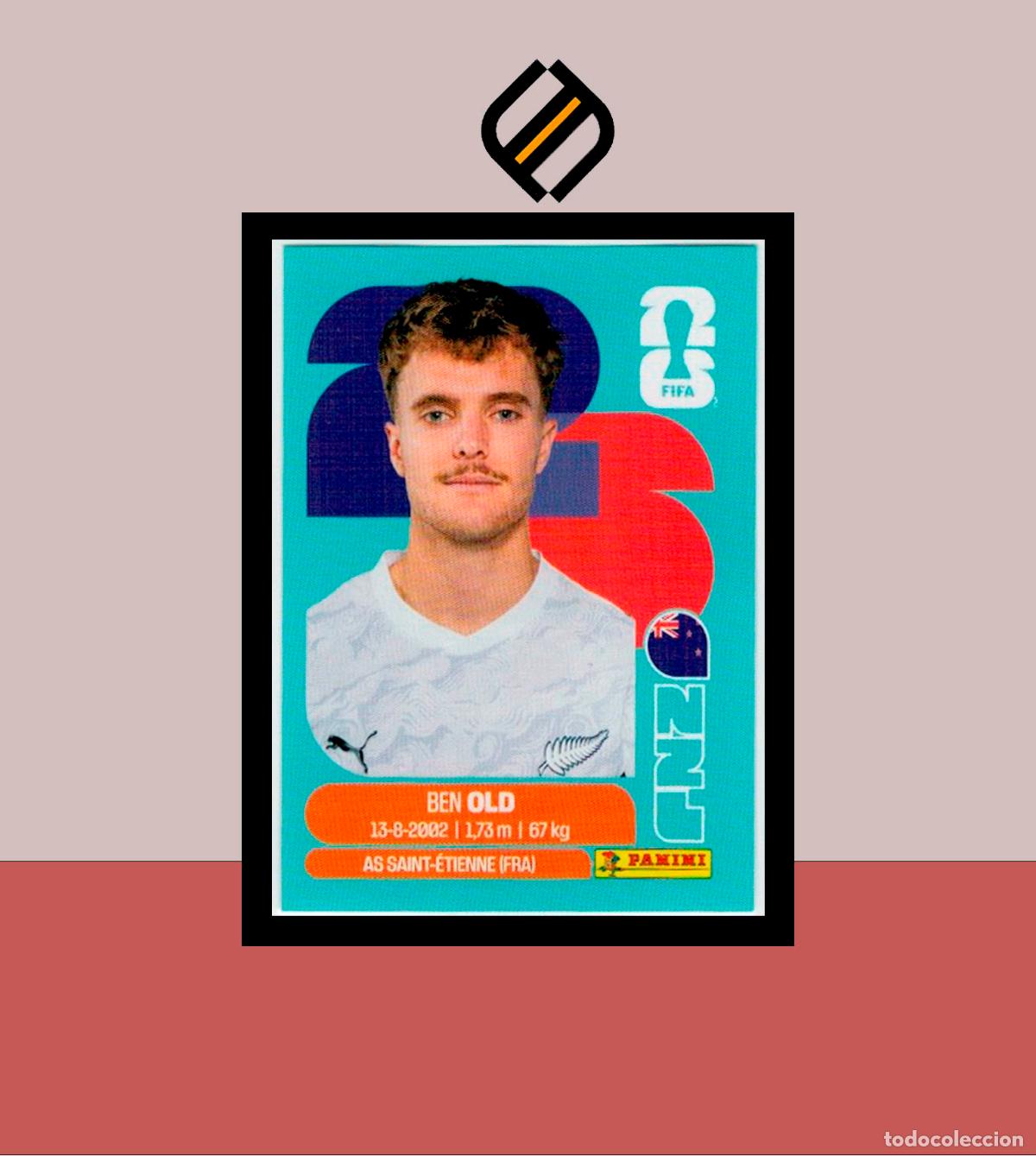 Figurine di Calcio: PANINI FIFA CLUB WORLD CUP 2026 26 NZL 16 BEN OLD NUEVA ZELANDA STICKER MUNDIAL MEX CAN USA