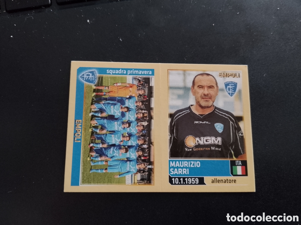 Cromos de f&uacute;tbol: 659 EQUIPO SQUADRA MAURIZIO SARRI EMPOLI CROMO PANINI SERIE B LIGA ITALIA F&Uacute;TBOL 2013-2014 13-14