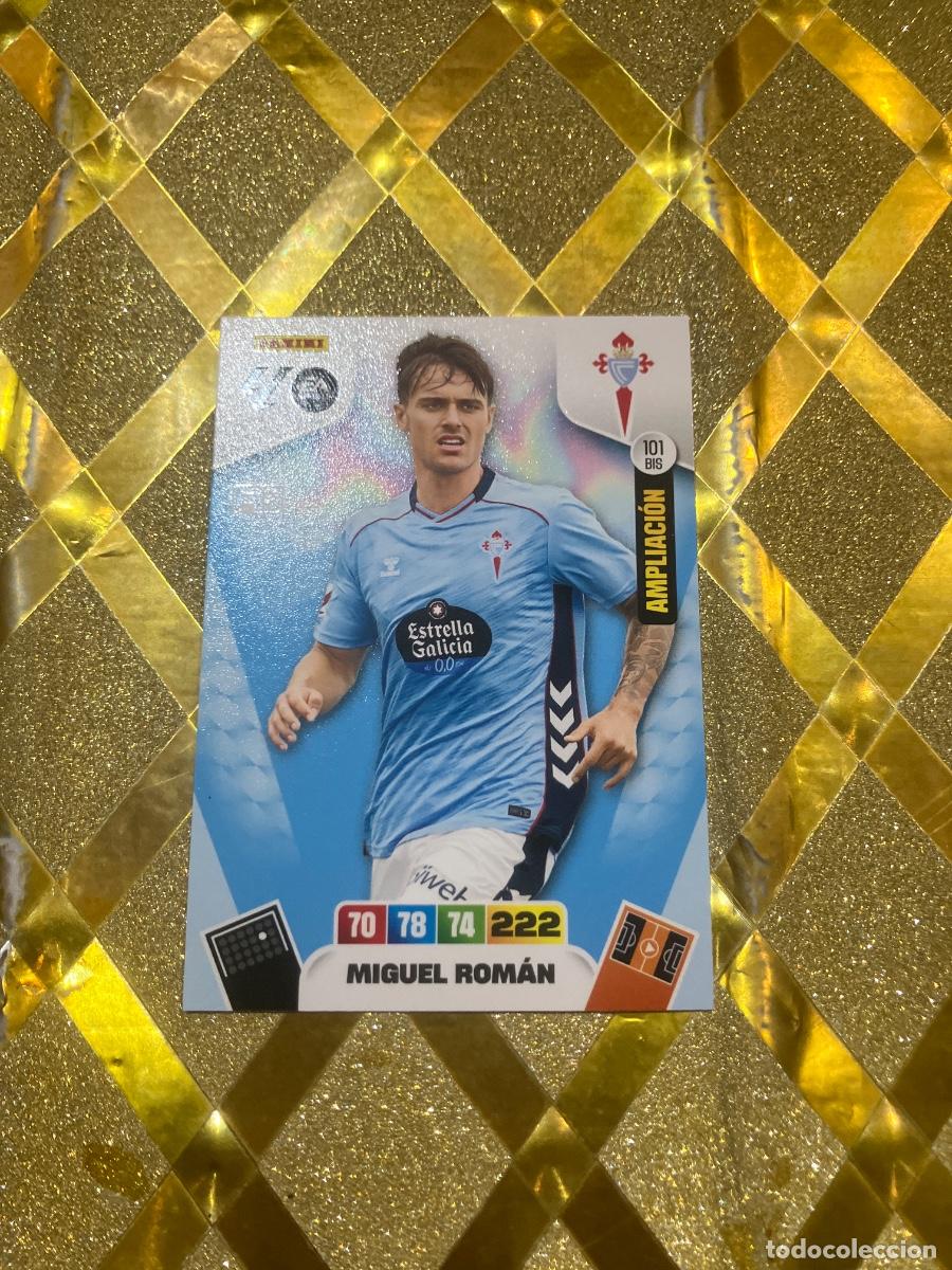 Cromos de f&uacute;tbol: CROMO DE FUTBOL NUMERO BIS 101 MIGUEL ROMAN CELTA DE VIGO ADRENALYN XL 2025 2026 PANINI !