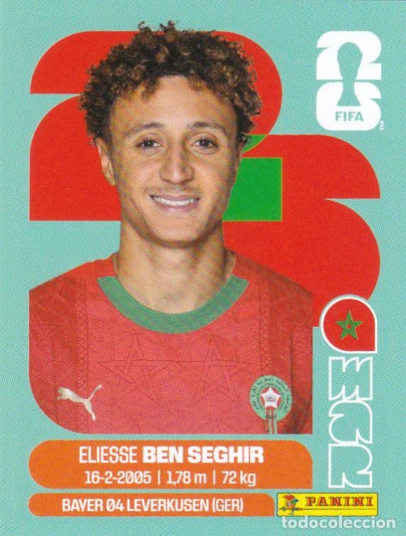 Cromos de f&uacute;tbol: FIFA WORLD CUP 2026 * BEN SEGHIR N&ordm; 12 * DE MARRUECOS - NUEVO DE SOBRE (A-18)