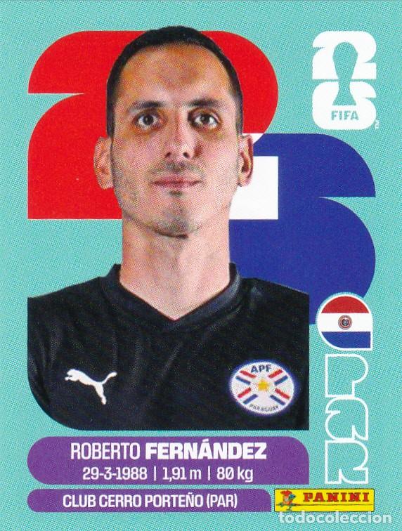 Cromos de f&uacute;tbol: FIFA WORLD CUP 2026 * FERN&Aacute;NDEZ N&ordm; 2 * DE PARAGUAY - NUEVO DE SOBRE (A-18)