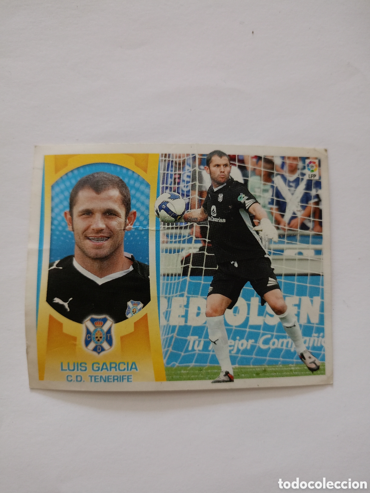 Cromos de f&uacute;tbol: Luis Garc&iacute;a n&deg;2 liga este 09/10 Tenerife