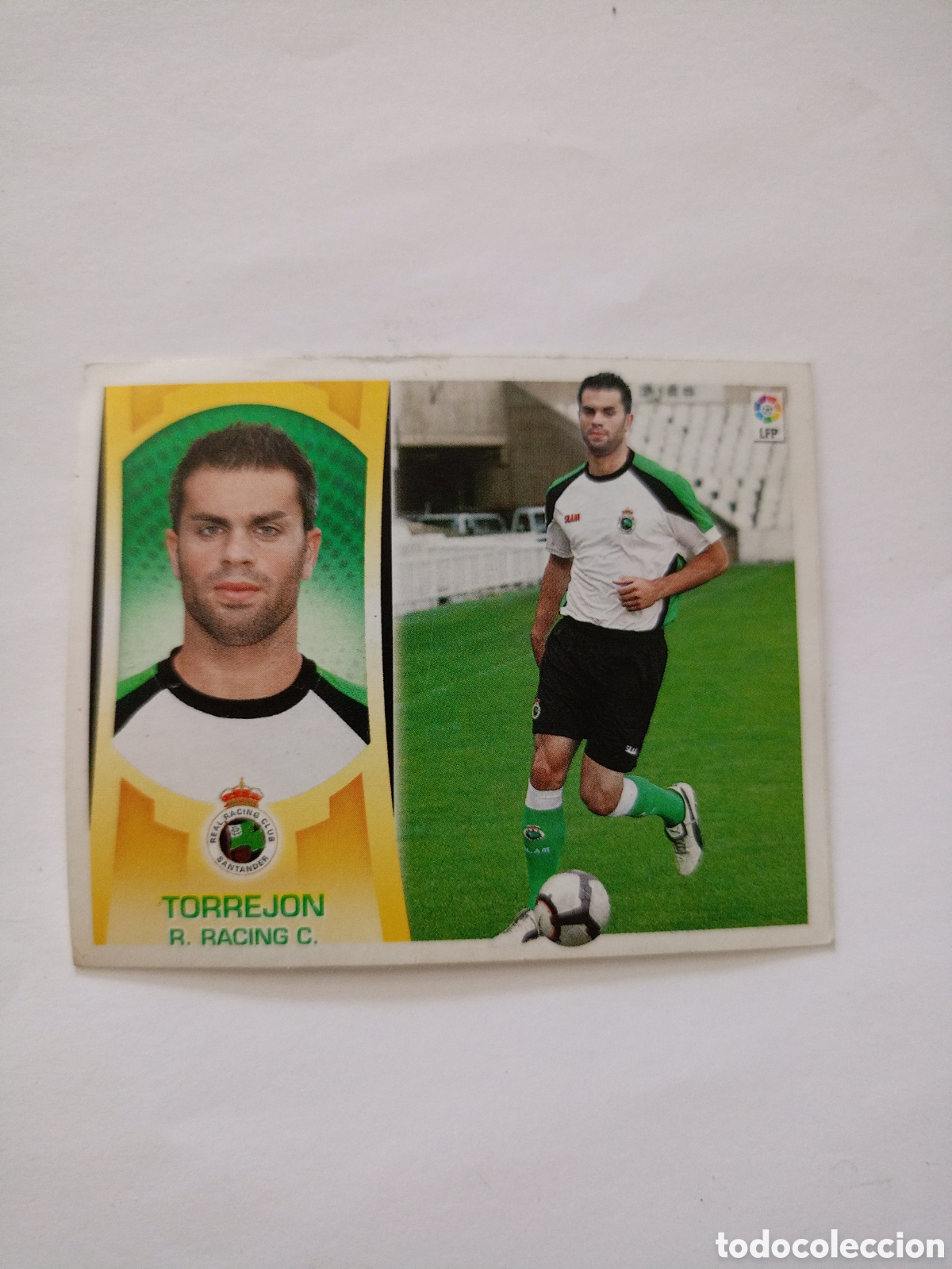 Cromos de f&uacute;tbol: EDICIONES ESTE 2009 2010 COLOCA 6 B 6B TORREJON RACING DE SANTANDER 09-10