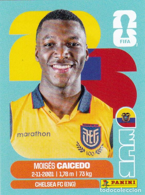 Cromos de f&uacute;tbol: FIFA WORLD CUP 2026 * CAICEDO N&ordm; 9 * DE ECUADOR - NUEVO DE SOBRE (A-18)