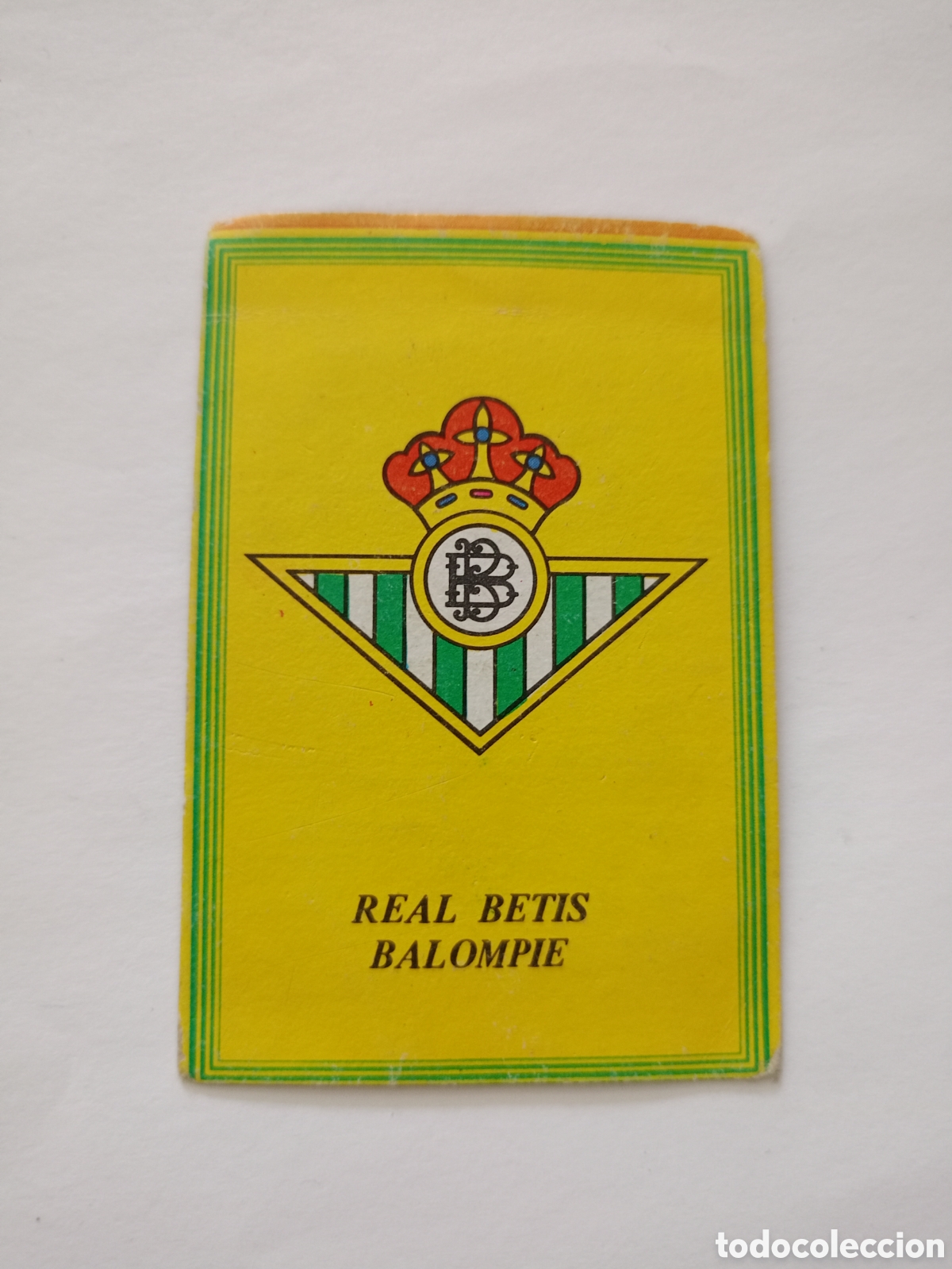 Cromos de f&uacute;tbol: ROLLAN - SUPER FUTBOL 84 - UN CROMO - BETIS - ESCUDO - SIN PEGAR